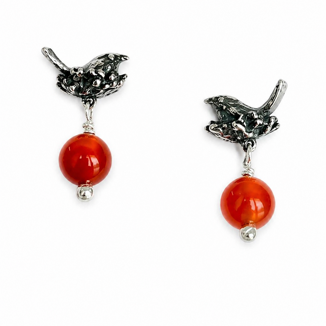 Aretes Pajarito Nido Biociclos