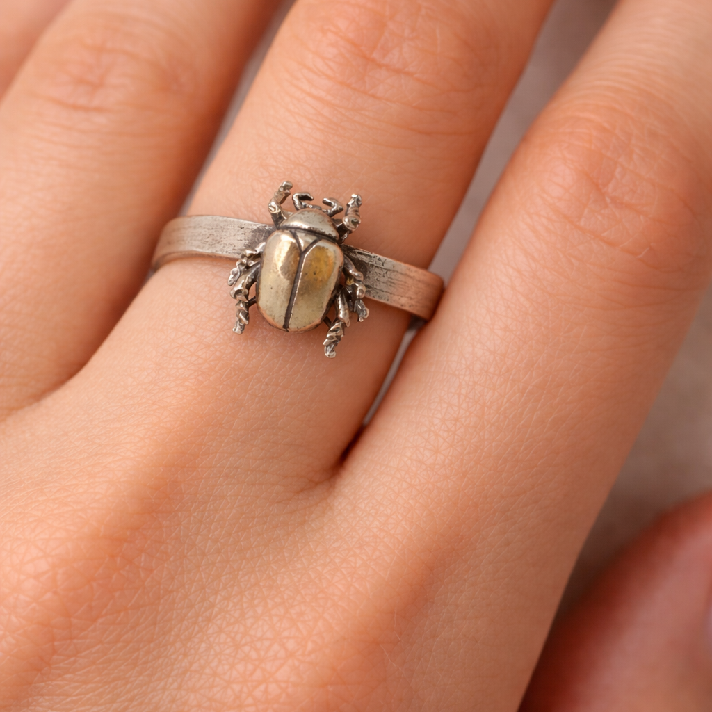 Anillo Escarabajo mini