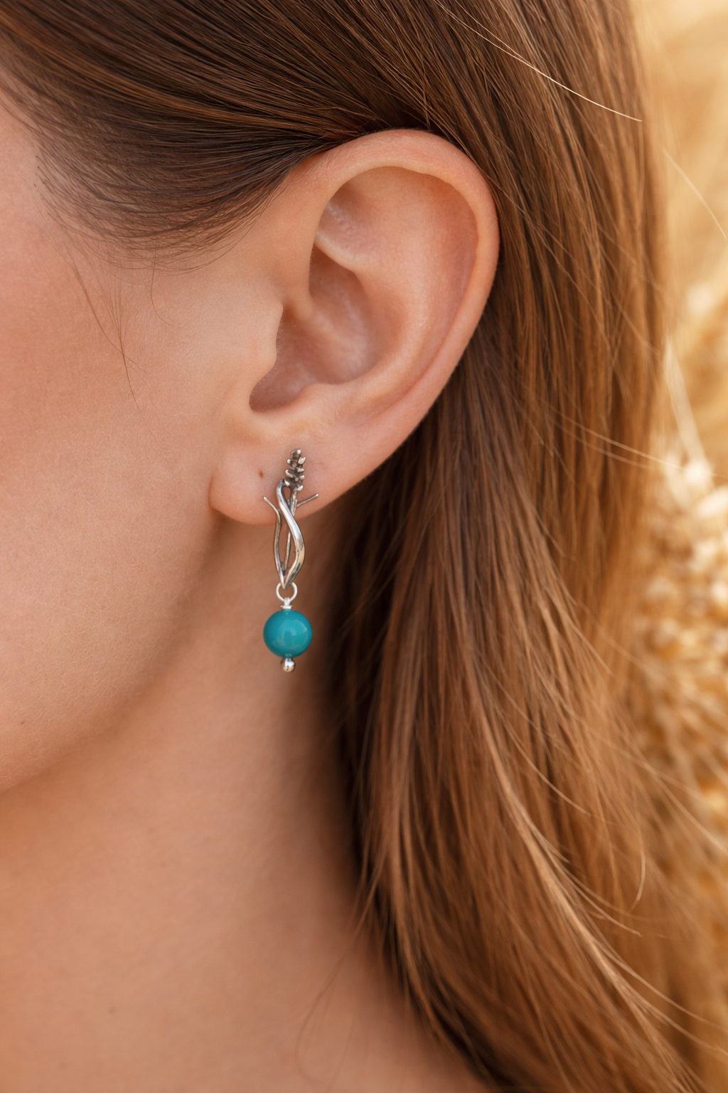 Wheat Spike Earrings
