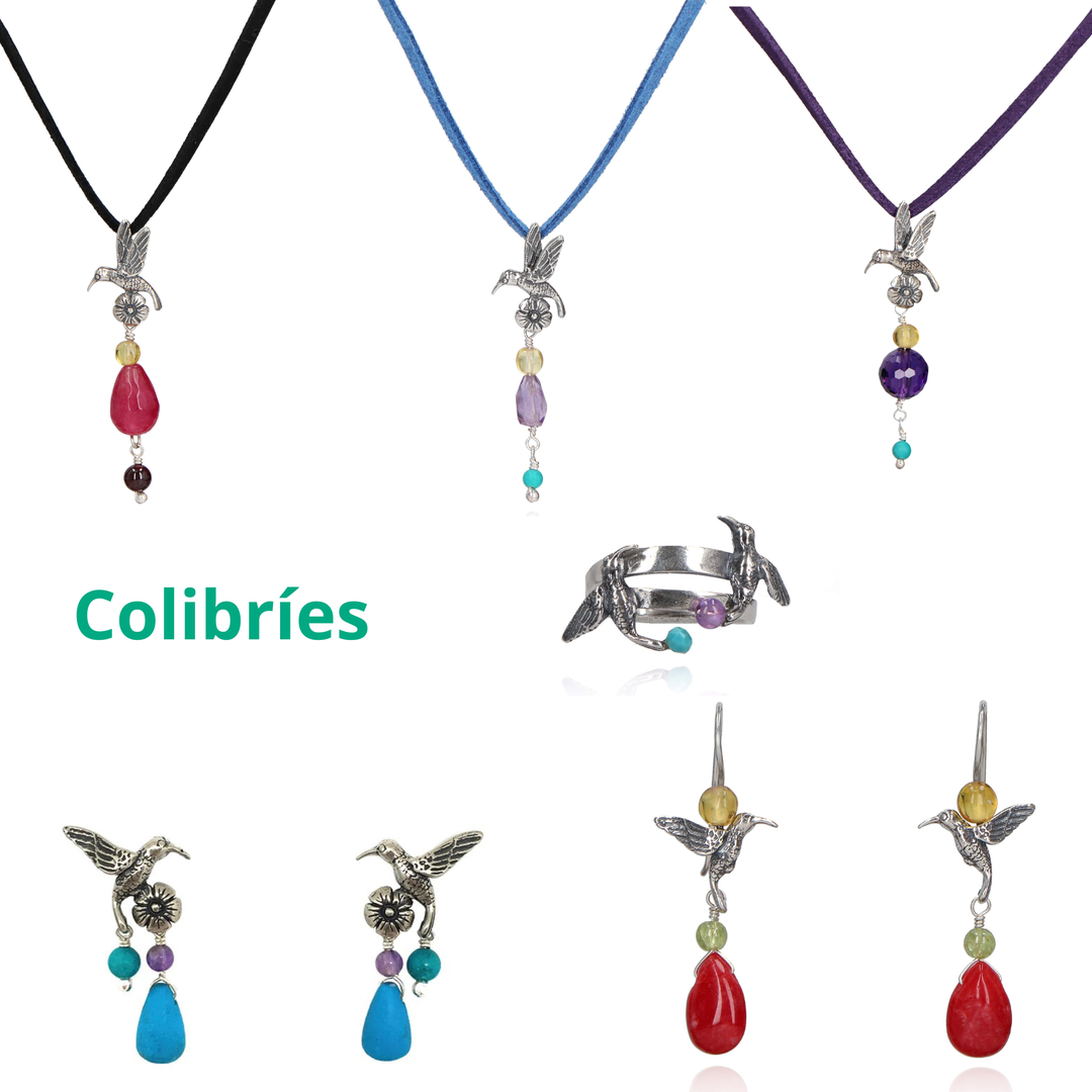 Aretes Picaflor