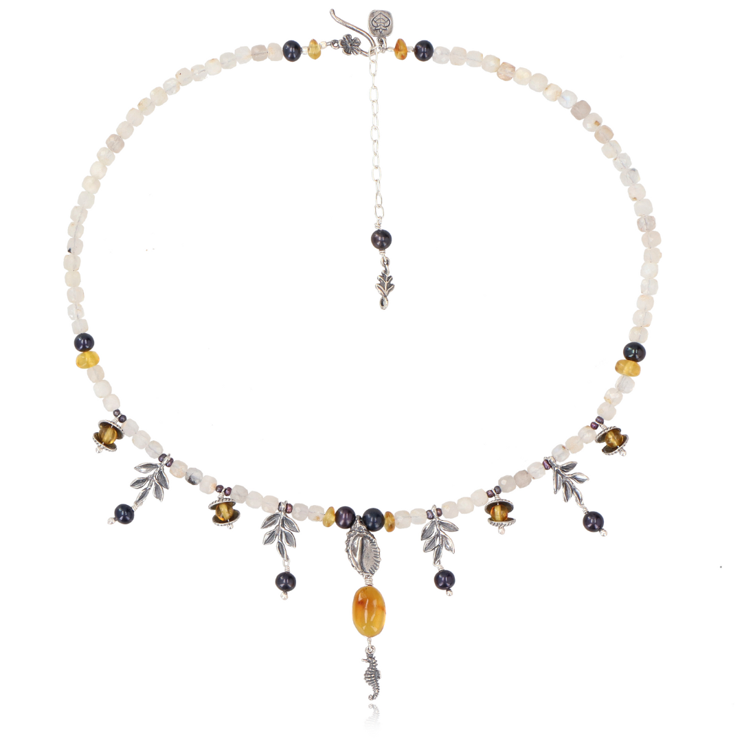 Collar Caracol y Almejas