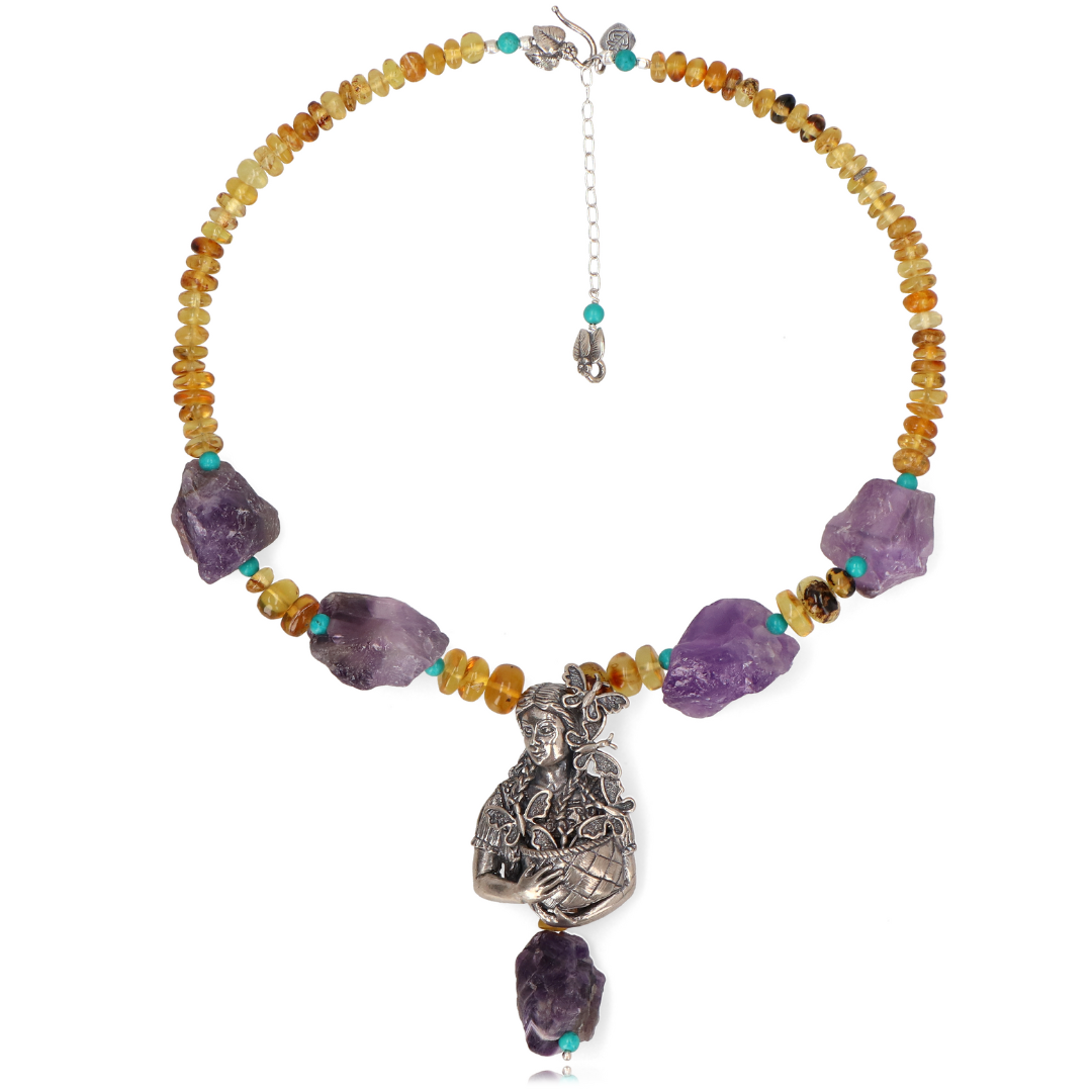 Collar Mujer Uariti con Mariposas
