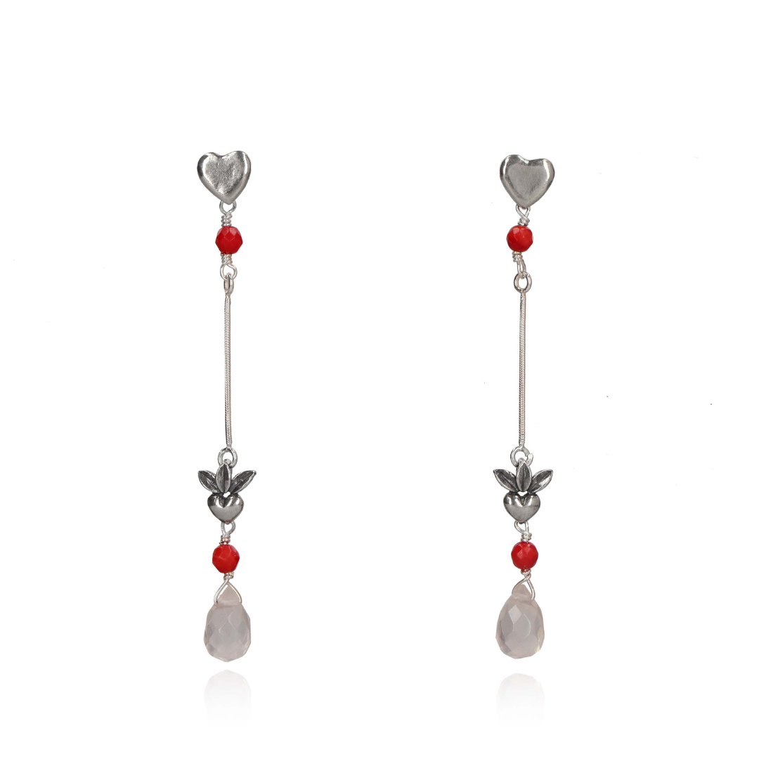 Long Heart of Hearts Earring