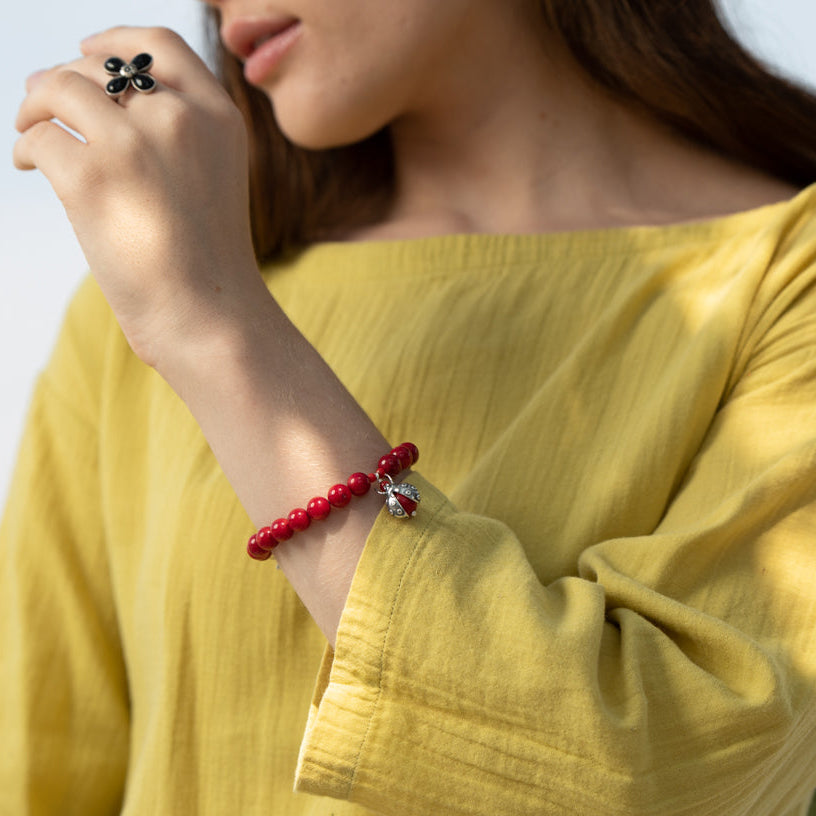 Ladybug Bracelet