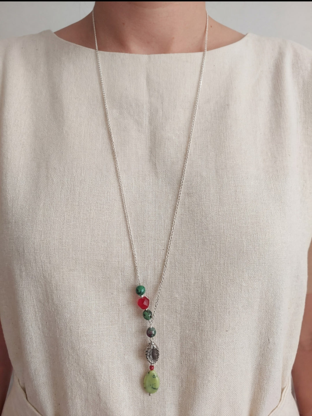Long Purple Snail Choker