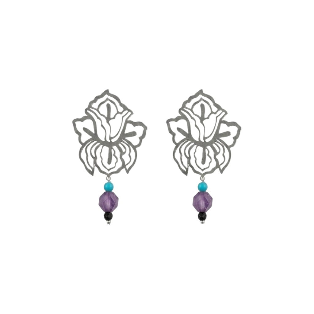 Aretes Iris Calada