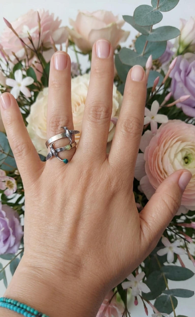 Ring two hummingbirds