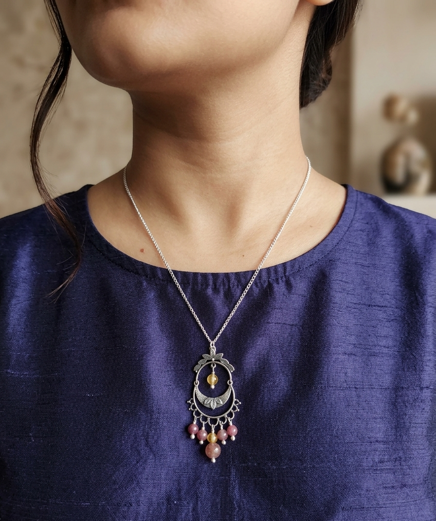 Antique Earring Choker