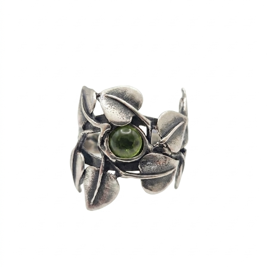 Anillo Hojas Música Gde