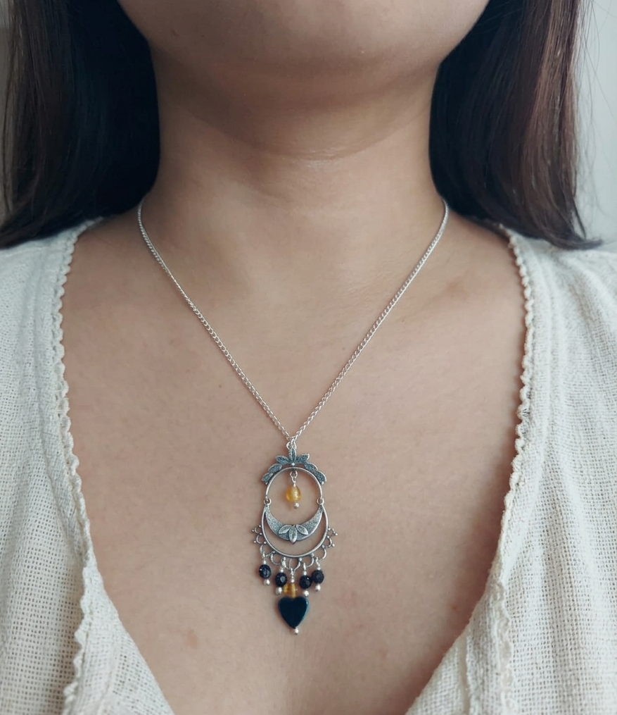 Antique Earring Choker