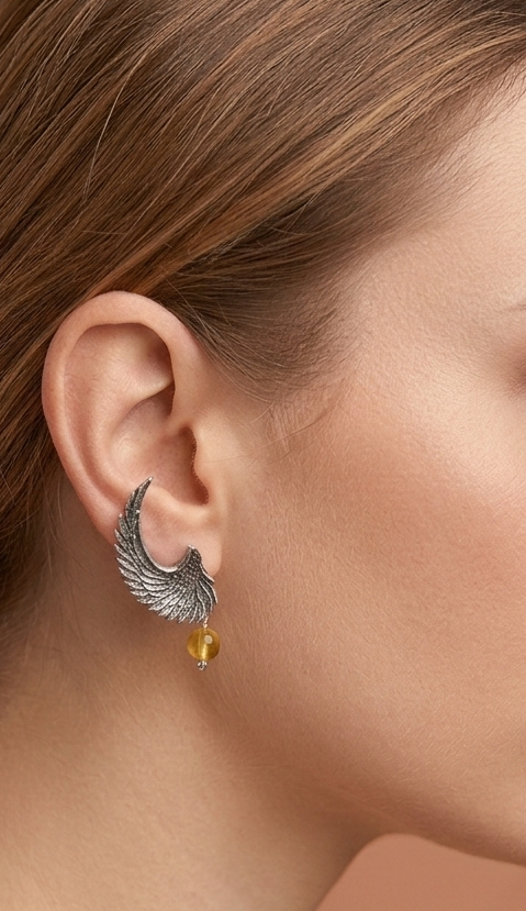 Phoenix Wing Earrings