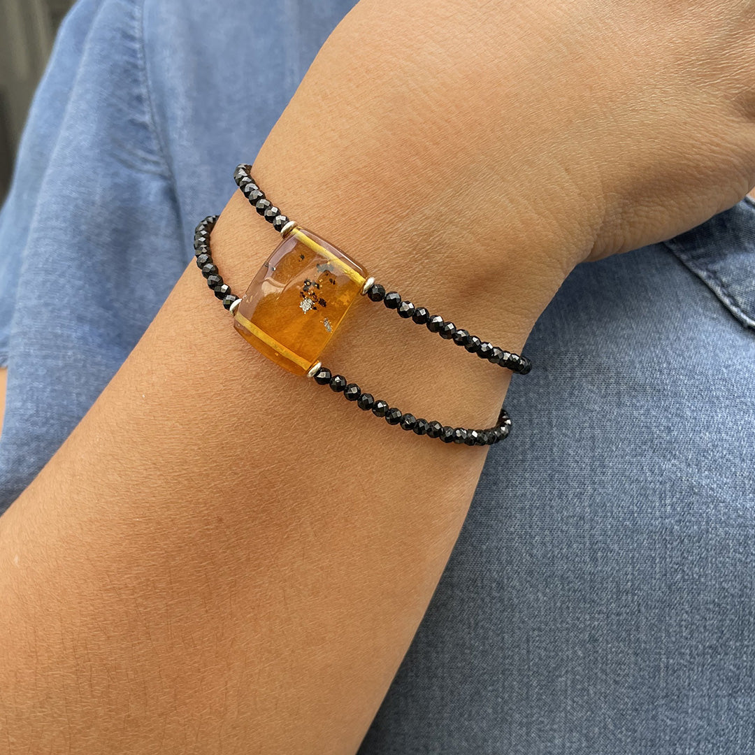Pulsera Cuadro de Ámbar