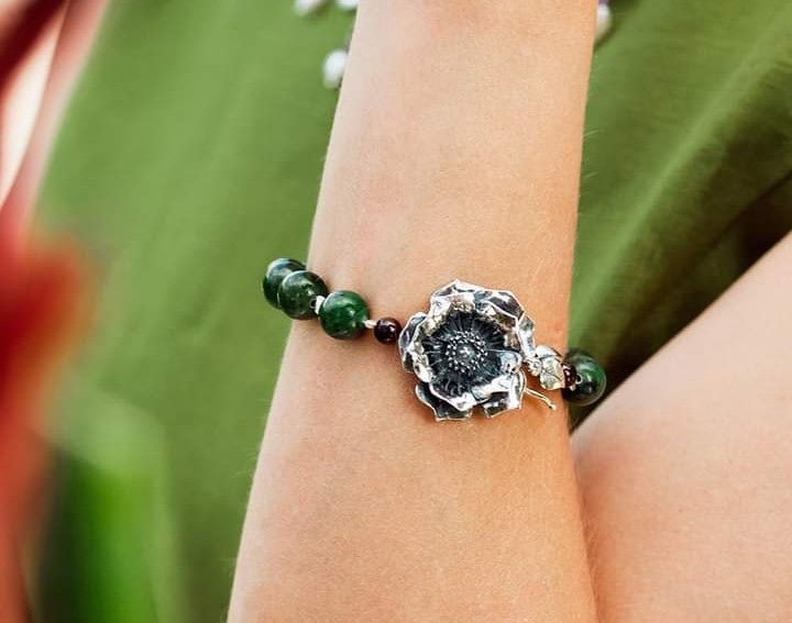 Medium Cactus Flower Bracelet