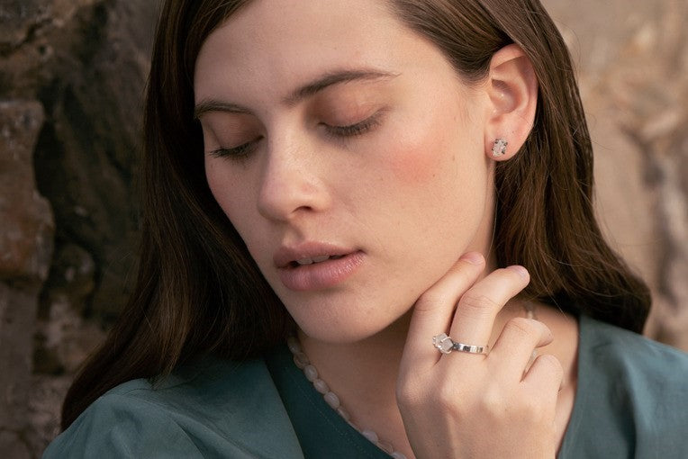 Herkimer Diamond Earrings