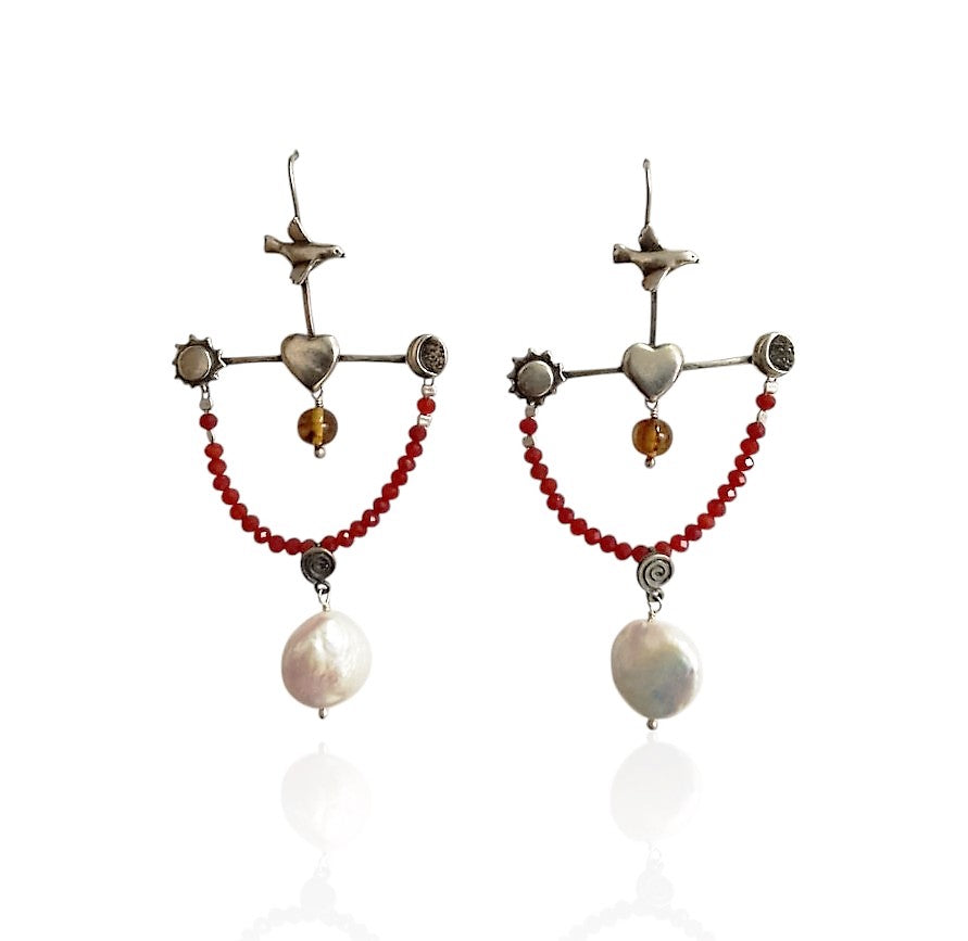 Aretes Veleta Paloma