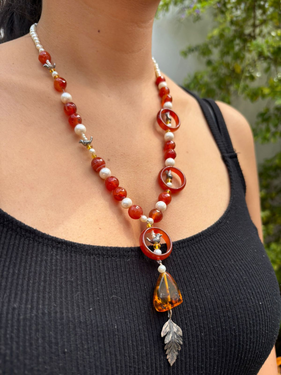 Conguitas Bezel Necklace