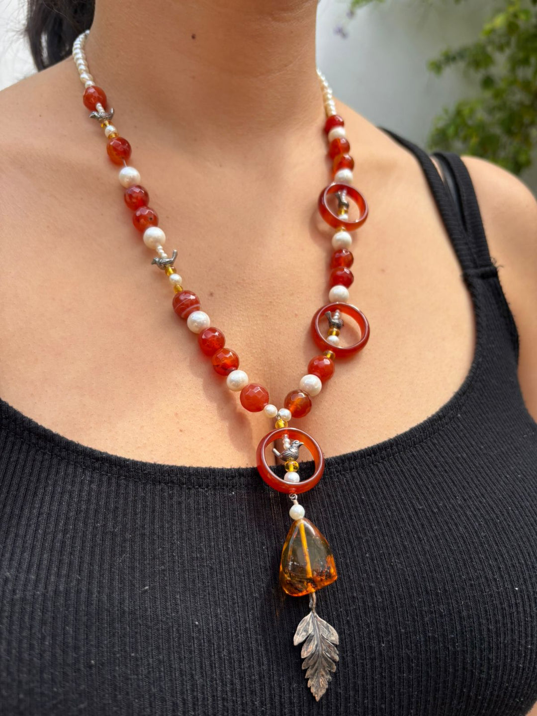 Conguitas Bezel Necklace