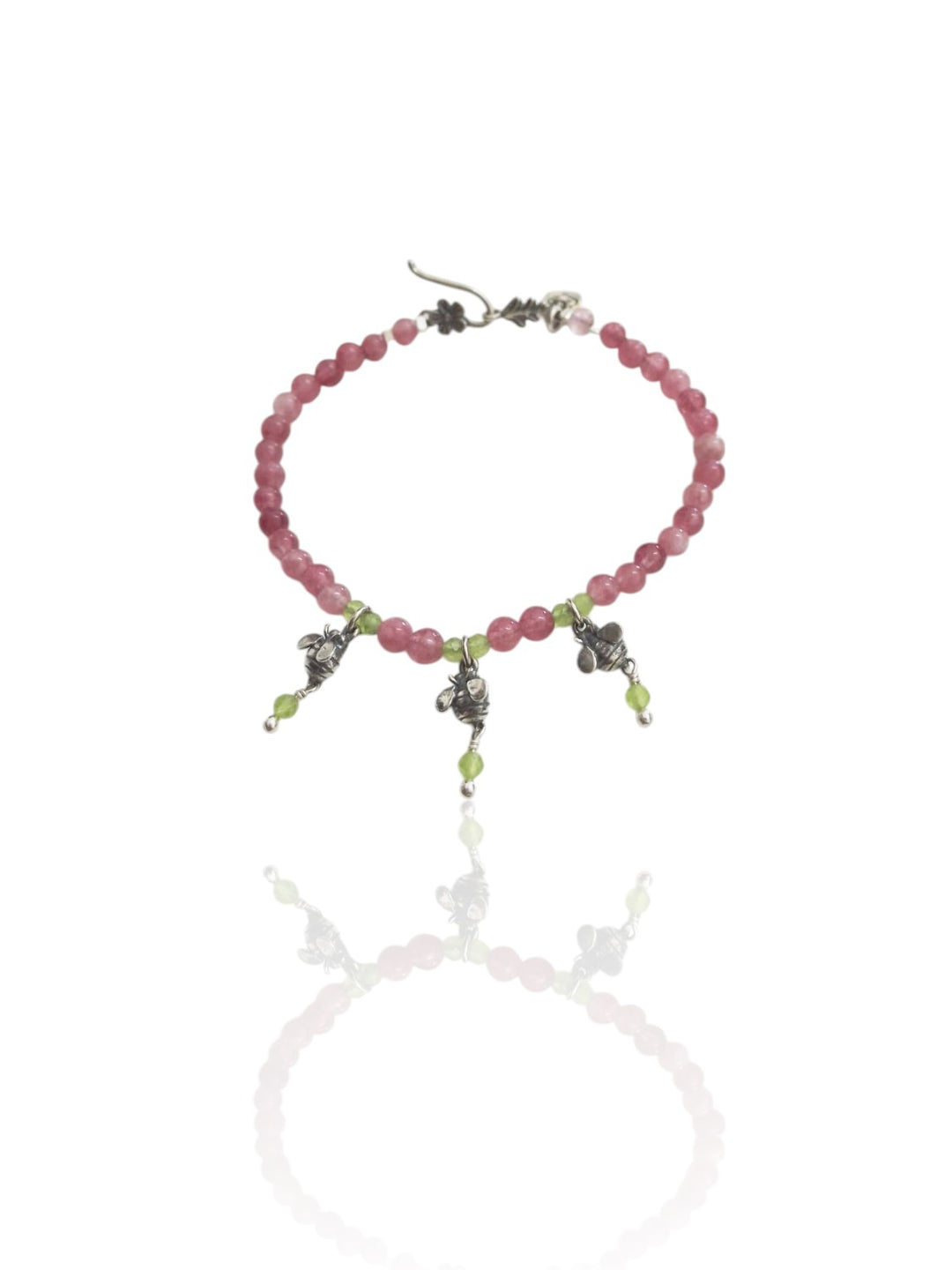 Three Mini Bees Bracelet