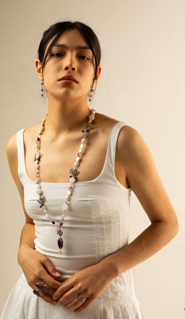 Long Bird Necklace