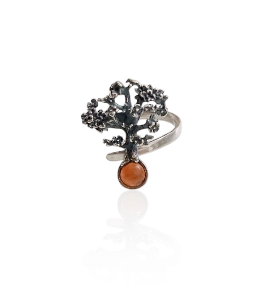 Anillo árbol bisel