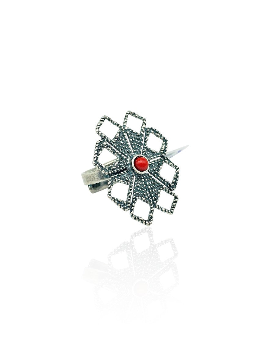 Anillo amuzgo bisel