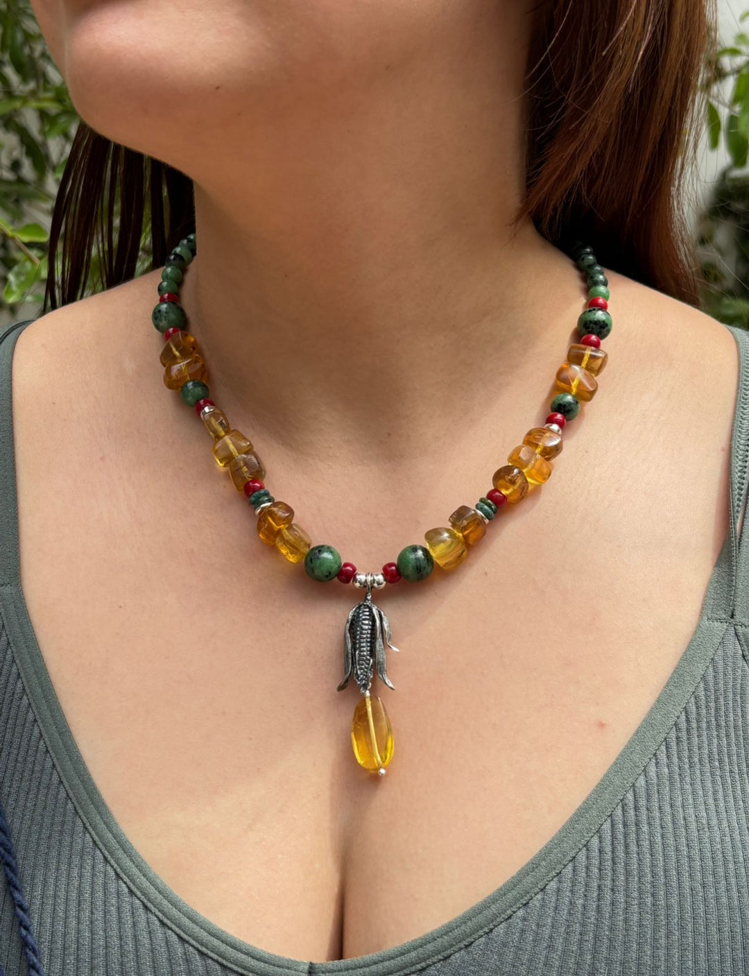 Collar Tribal Maíz