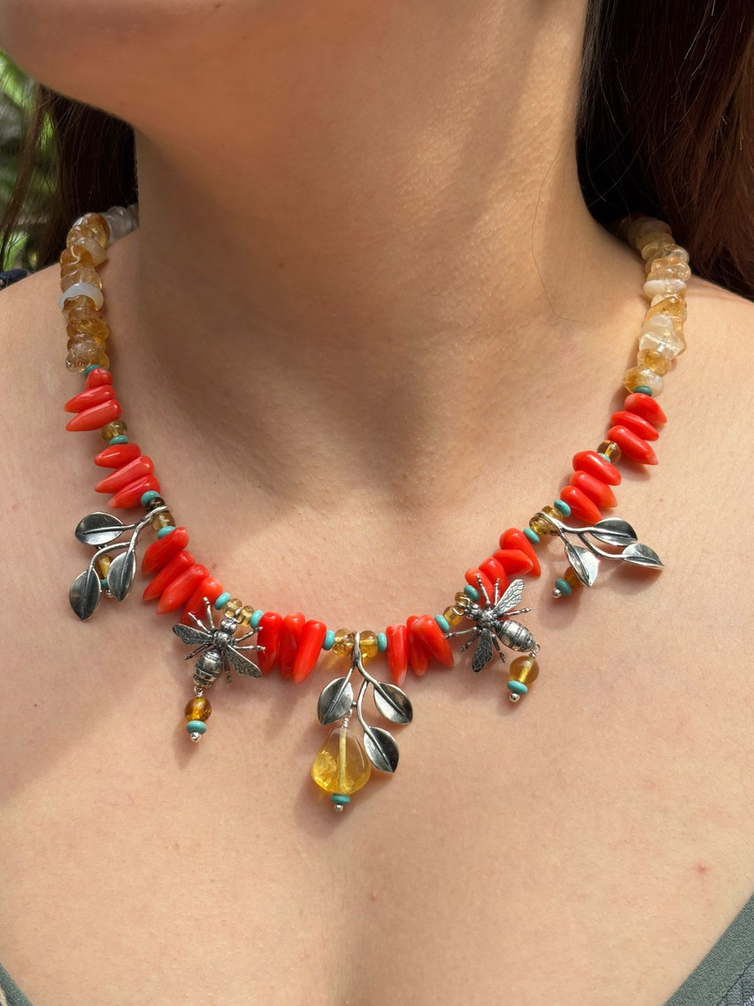 Collar Manglar y Abeja