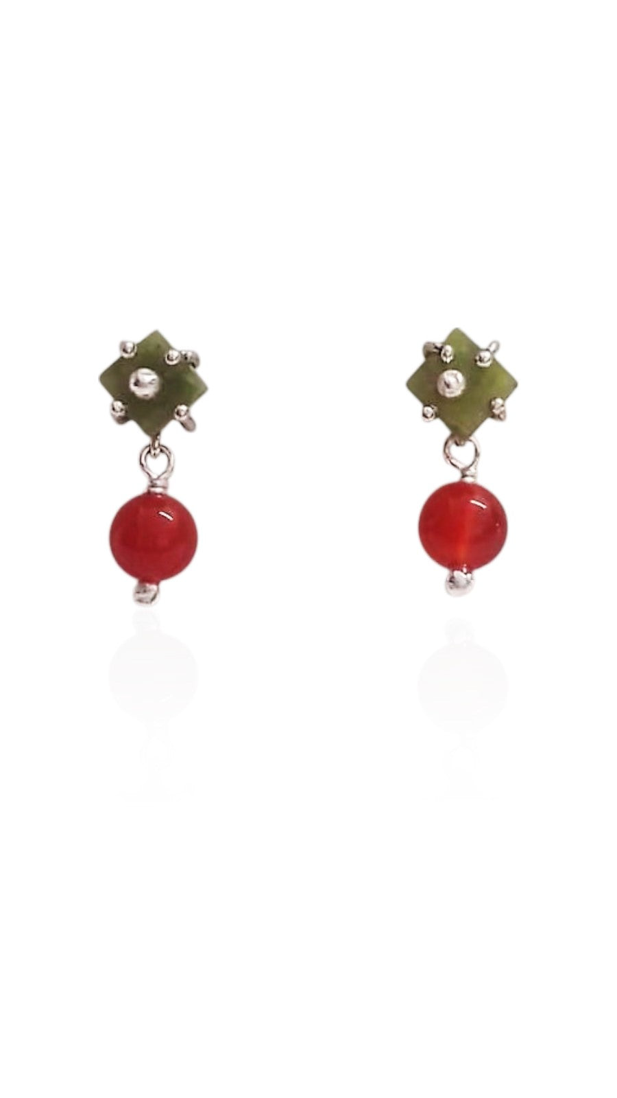 Aretes Rombo con X