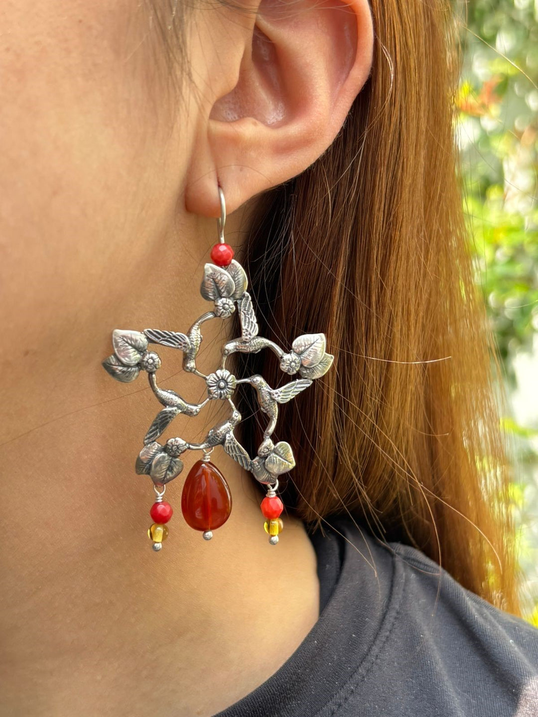 Aretes Picaflor Mandala
