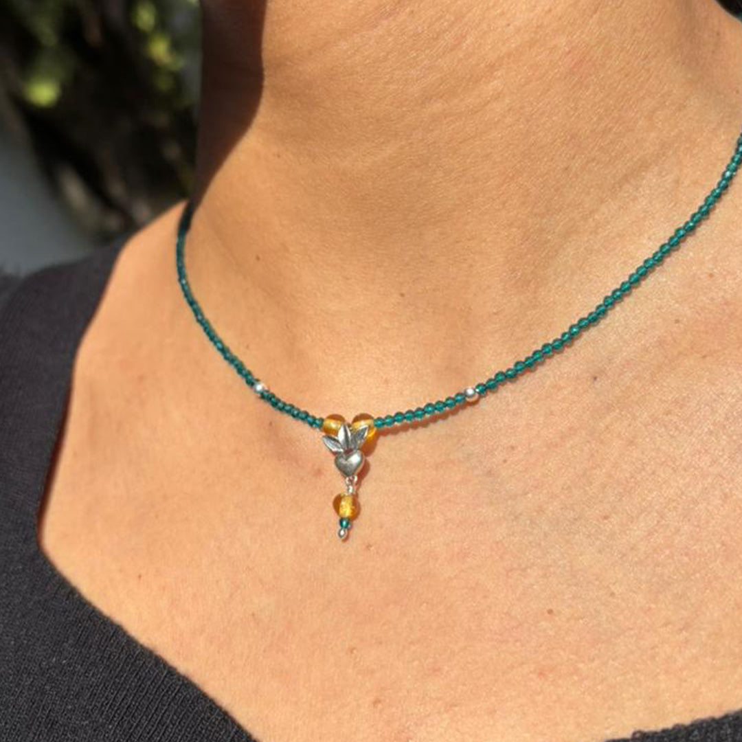 Collar Corazón Silvestre