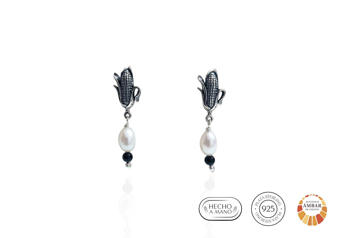 Aretes mazorca mini