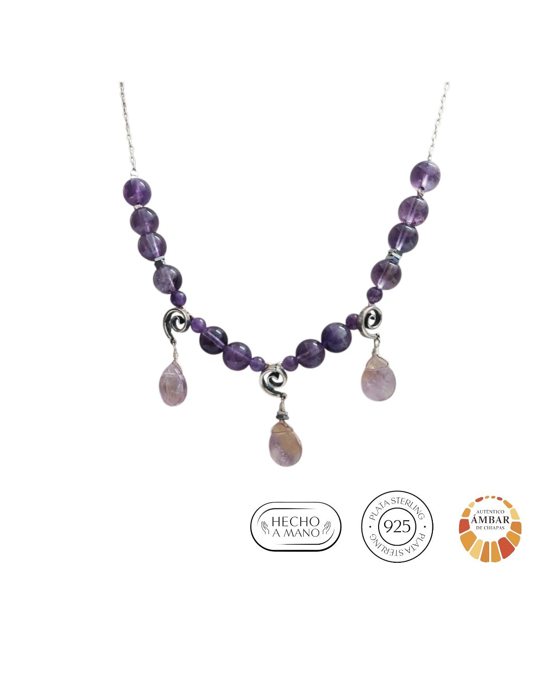 Gargantilla Tres Espirales Ch.