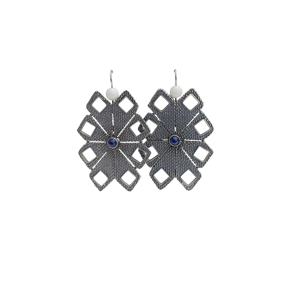 Aretes Flor Amuzgo Grande