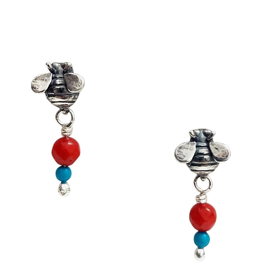 Arete abeja mini