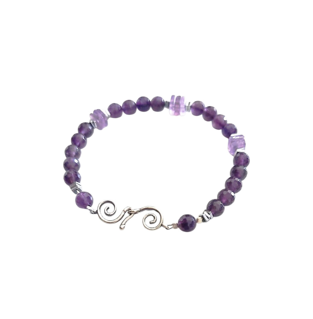 Spiral Clasp Bracelet