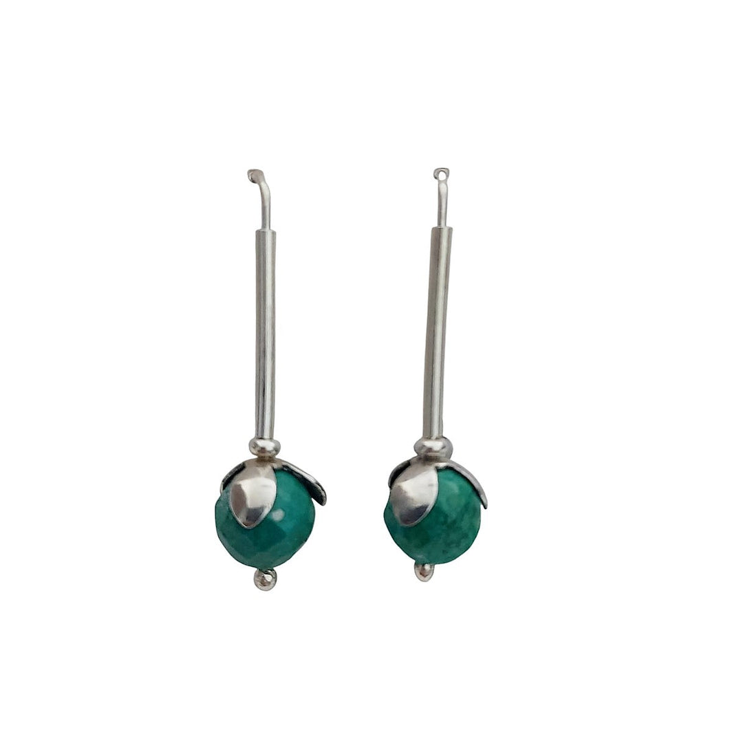Aretes Tres Pétalos Canutillo