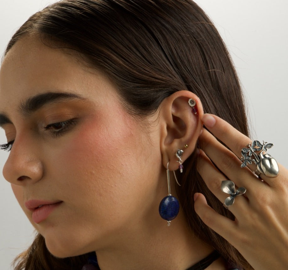Mini Axolotl Earrings