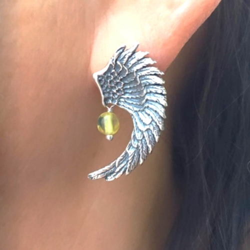 Phoenix Wing Earrings