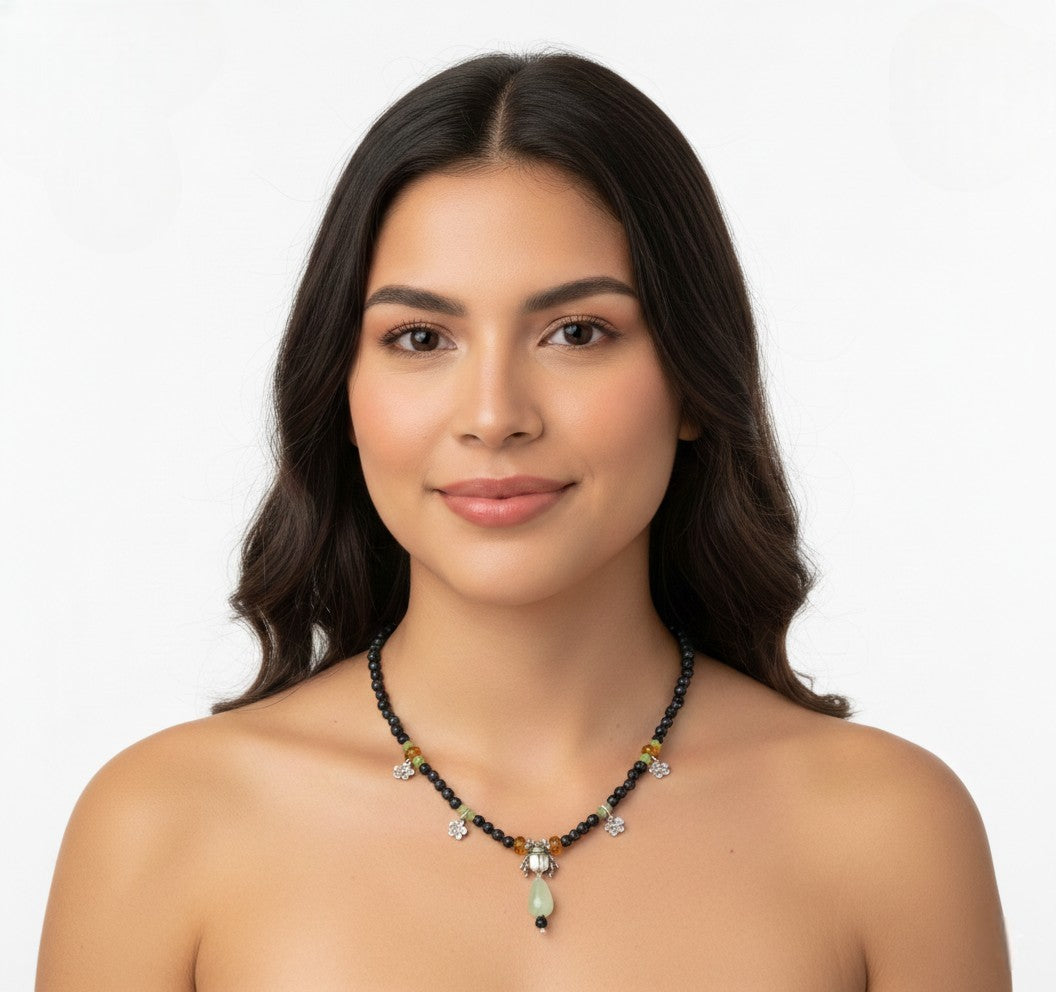 Collar Escarabajo Bola