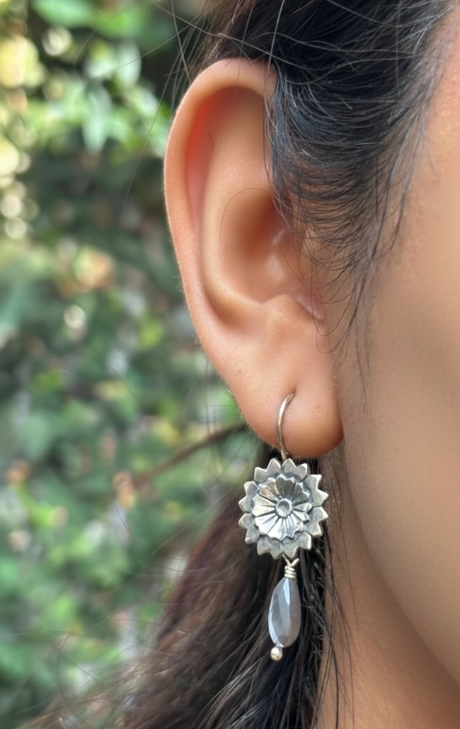 Arete Flor Resplandeciente