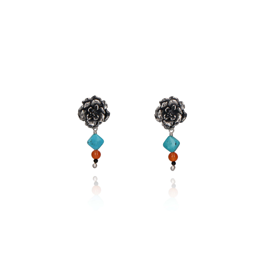 Cempasúchil Flower Earring