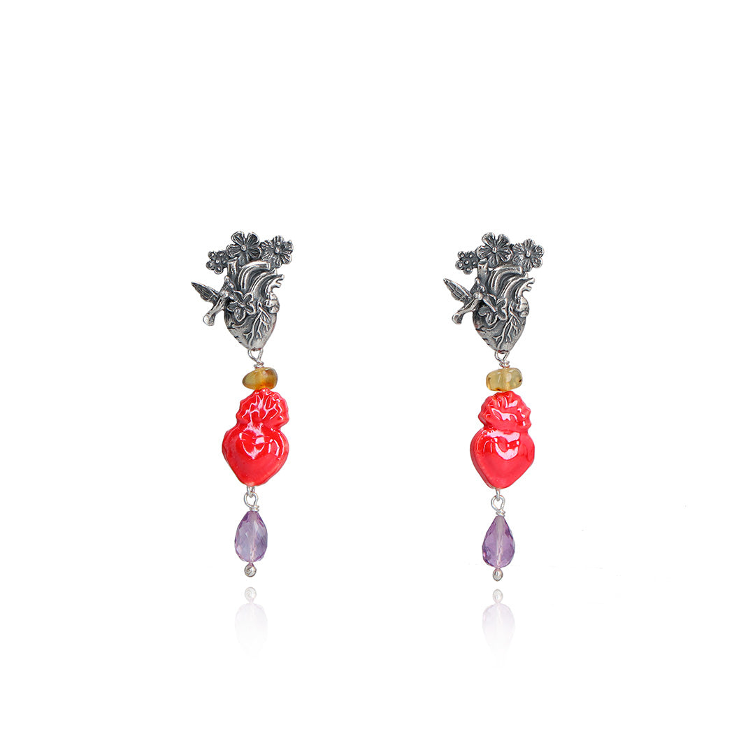 Heart Expansion Earrings
