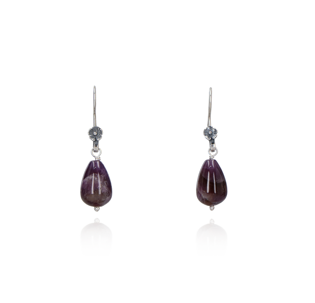 Aretes malva mini