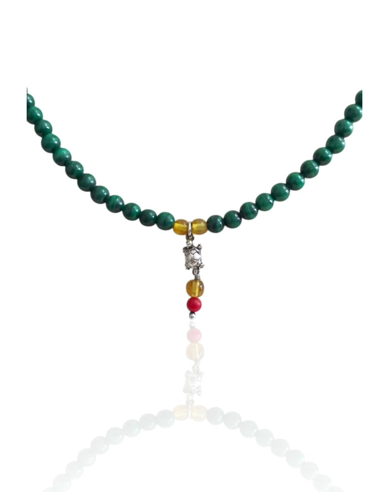 Turtle Necklace and Earrings Set