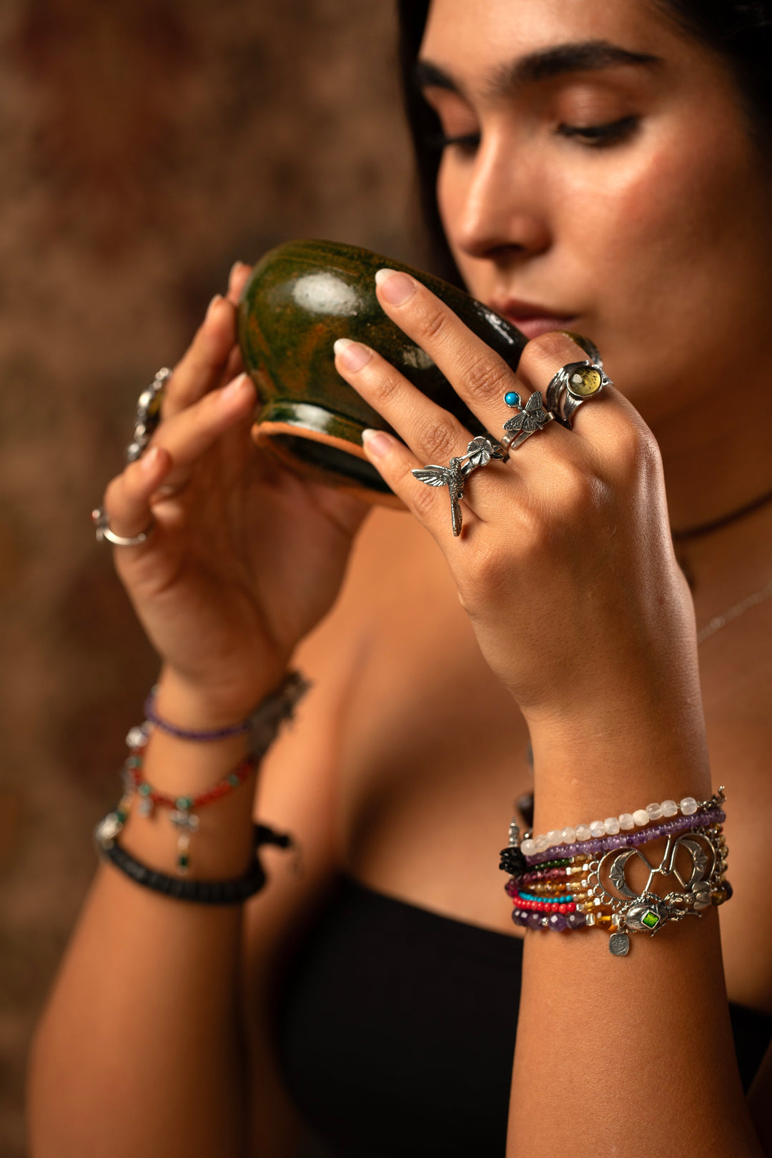 Antique Hoop Bracelet