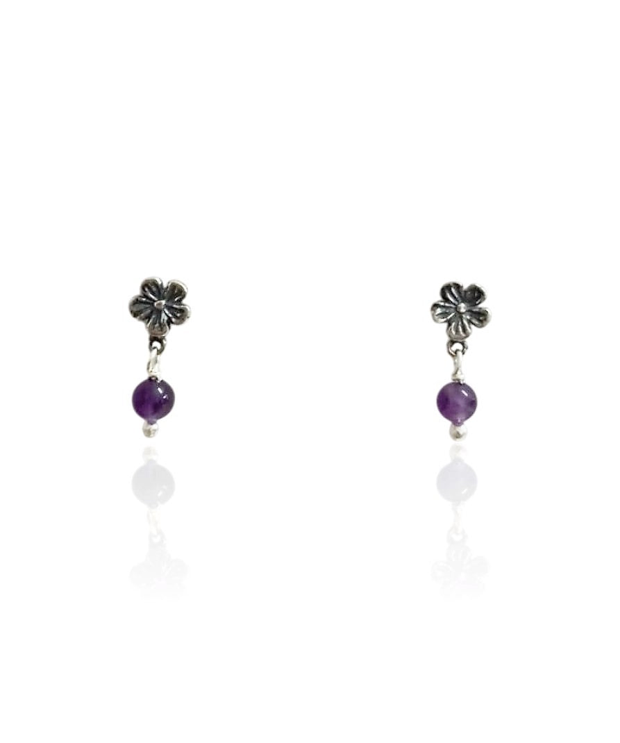 Field flower earrings