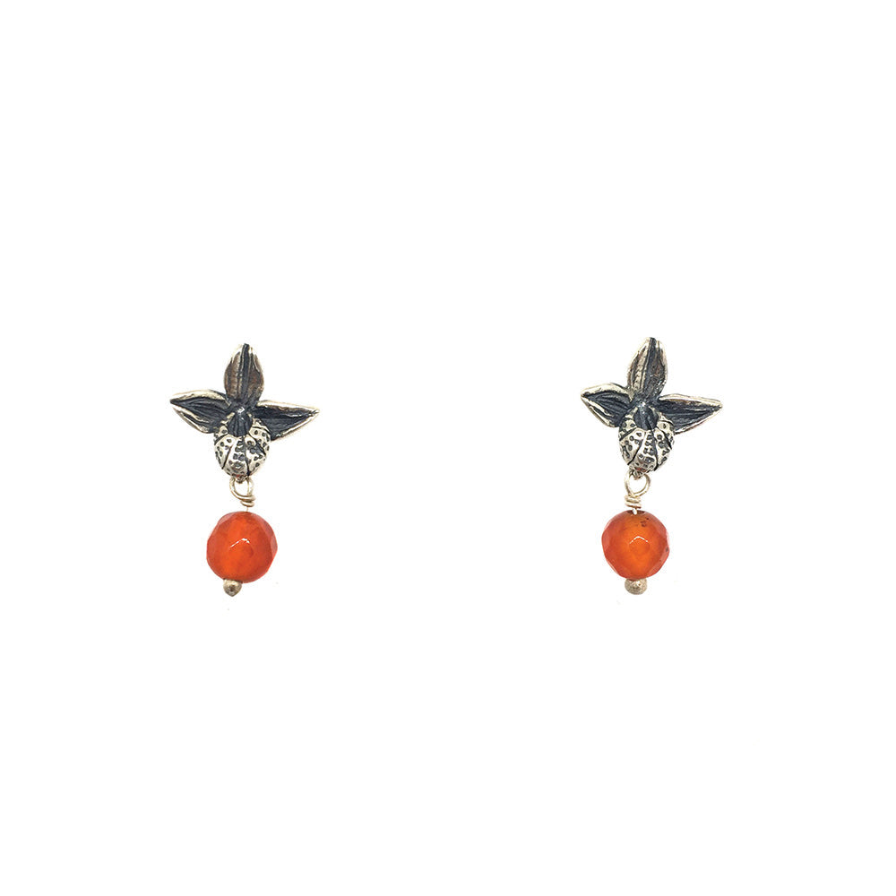 Chiapas Mini Orchid Earrings