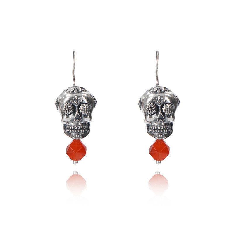Aretes Calavera Grande