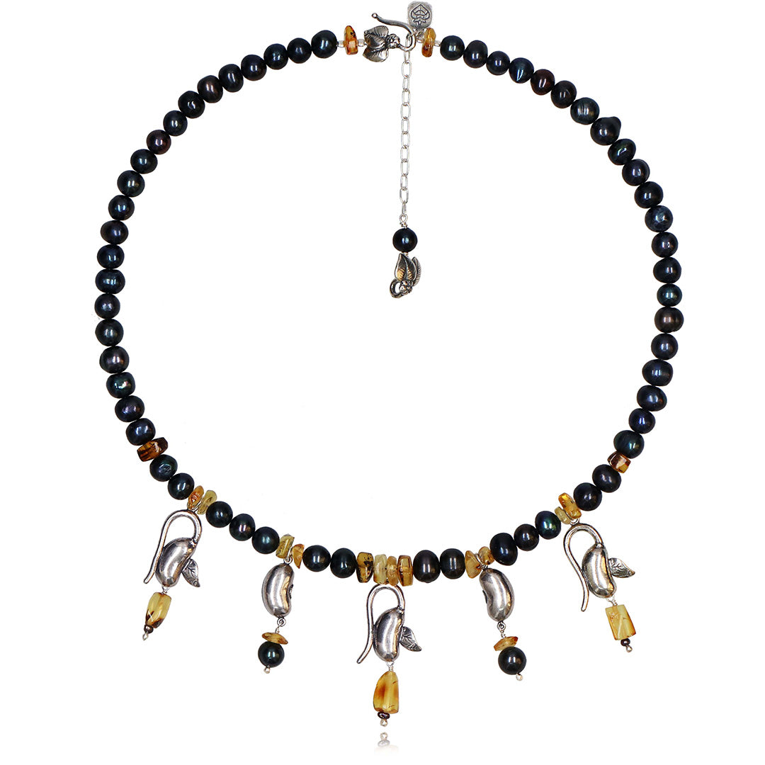 Sprouts and Beans Necklace