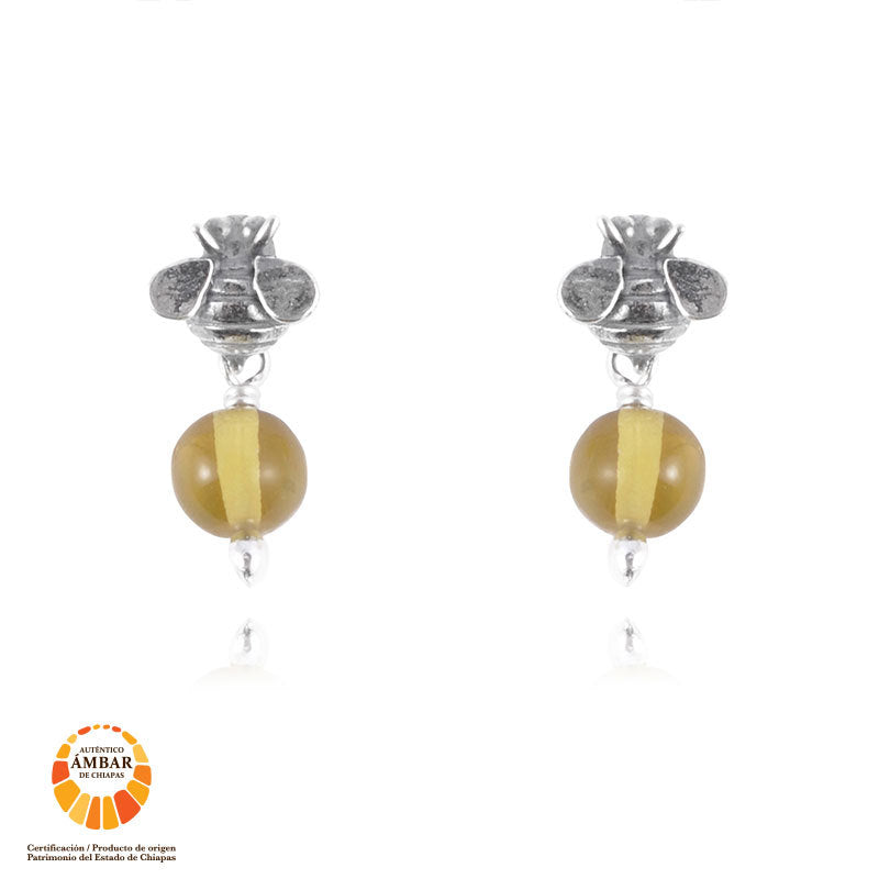 Aretes Abeja Mini (1766695501867)